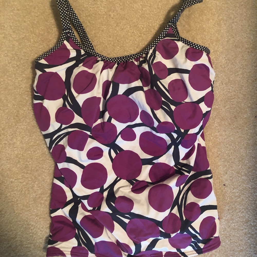 Fantasie underwire 36F swim tankini top EUC